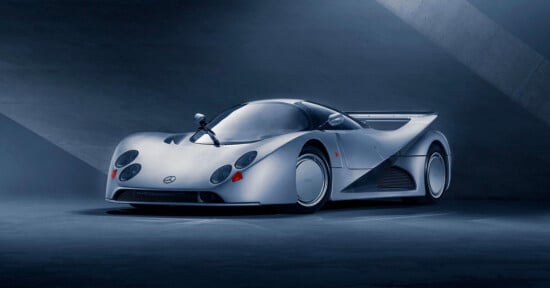 The Mercedes C1000 car photographed by automotive photographer Blair Bunting in Phoenix, Arizona.